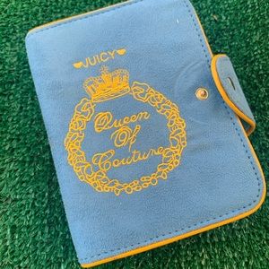 Juicy Couture travel wallet/notepad